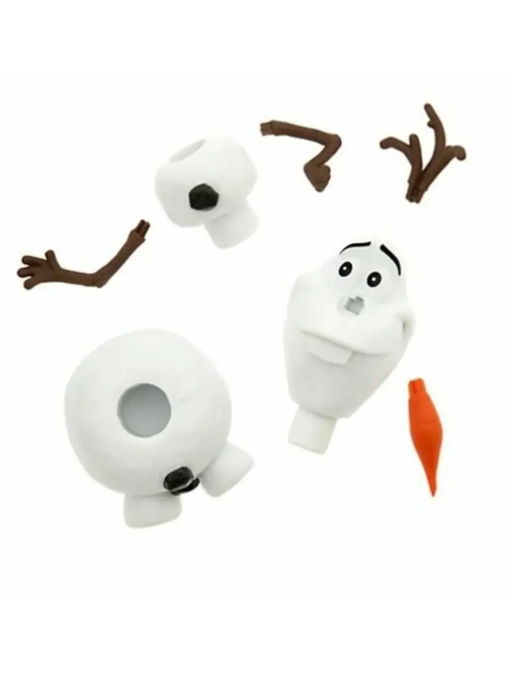 Disney Theme Parks Frozen Olaf Eraser Snowman Figure